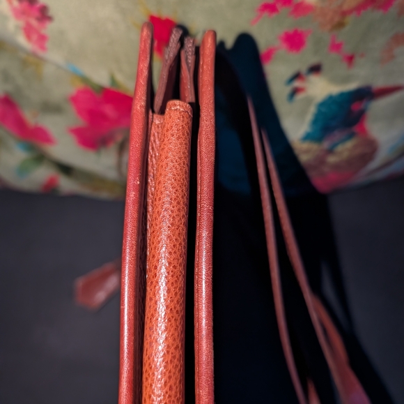 YSL Brown Leather Tote/Shoulder Bag - Picture 6 of 13